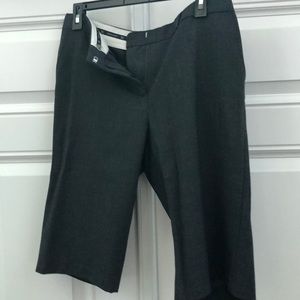 Dark gray long dressy shorts